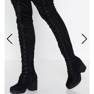 Brand new Nasty Gal Witching Hour Boots